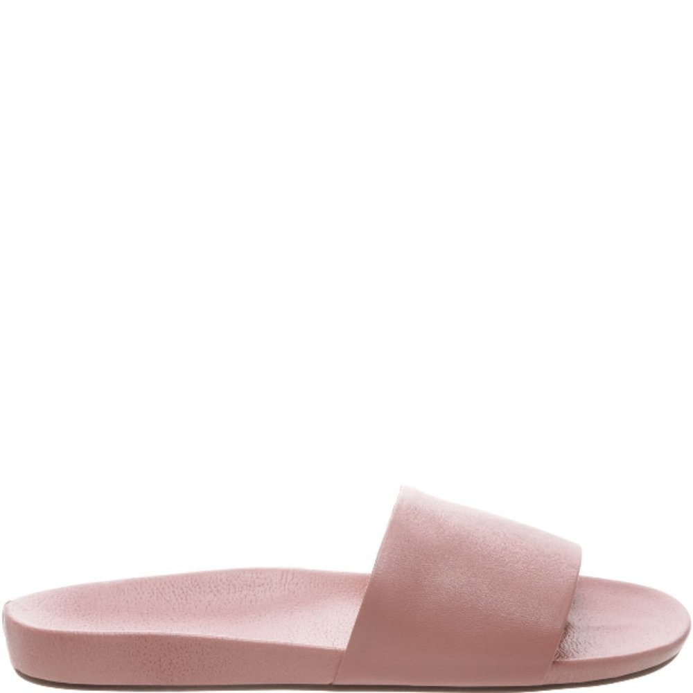 SCHUTZ Dorrit Flat Sandal In Poppy Rose